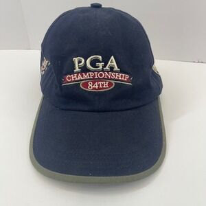 Vtg PGA Championship 84th Hazeltine 2002 Golf Cap Hat Authentic Ahead Headwear